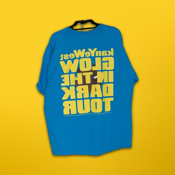 Vintage 2007 Kanye West Glow in the Dark Tour Shirt XXL - Picture 6 of 10